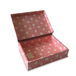 A5 Box File Milky Way Old Red and Pink by Cambridge Imprint