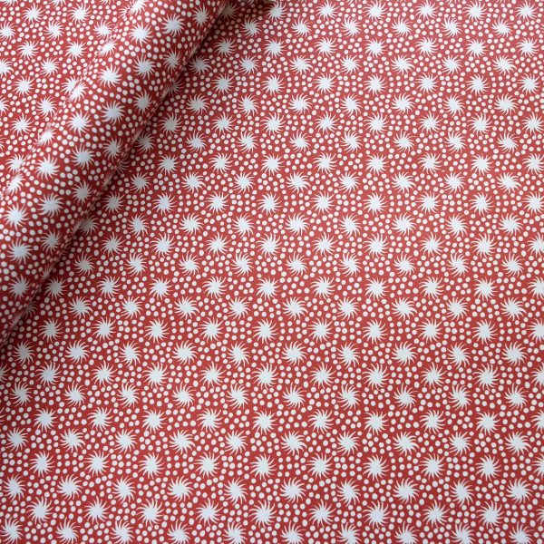 Cambridge Imprint Patterned Paper Animalcules Crimson