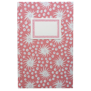 Hardback Notebook Milky Way Pink and Old Red