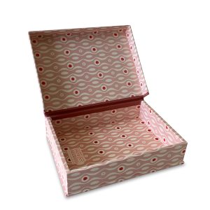 A5 Box File Persephone Box File Pink and Raspberry by Cambridge Imprint