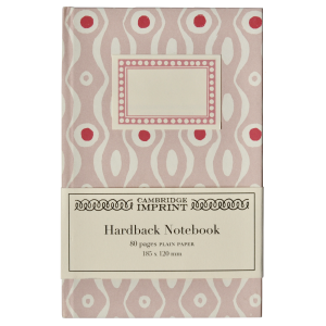 Cambridge Imprint Hardback Notebook Persephone pink and raspberry
