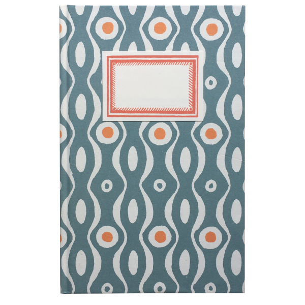 Cambridge Imprint Hardback Notebook Persephone teal and orange