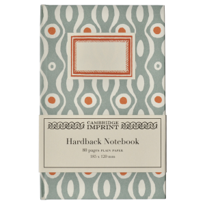 Cambridge Imprint Hardback Notebook Persephone teal and orange