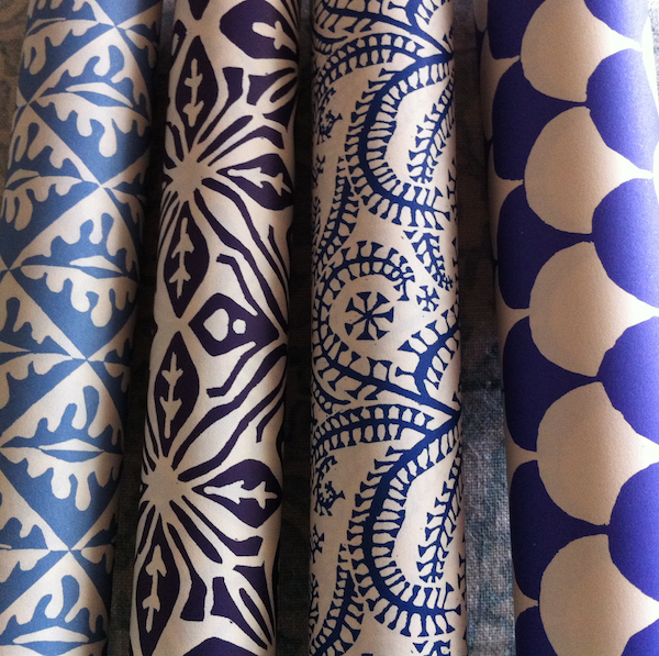 Cambridge Imprint Patterned Papers Blue