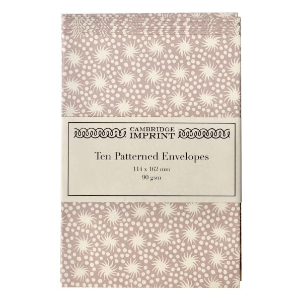 Animalcules Cupboard Pink Patterned Envelopes