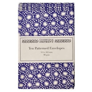 Packet of Ten Patterned Envelopes Animalcules Twilight