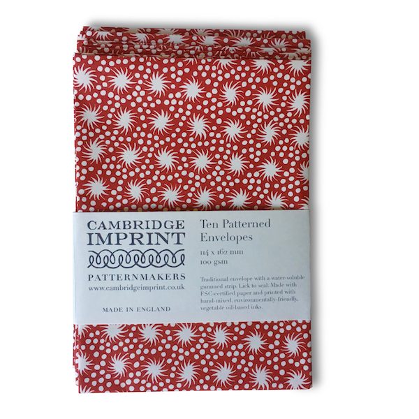 Cambridge Imprint Patterned Envelopes