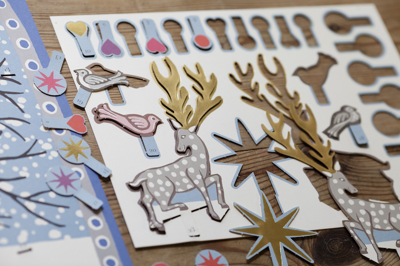 Cambridge Imprint Advent Calendar Decorations