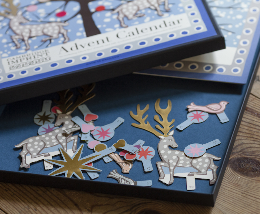 Cambridge Imprint Advent Calendar Decorations