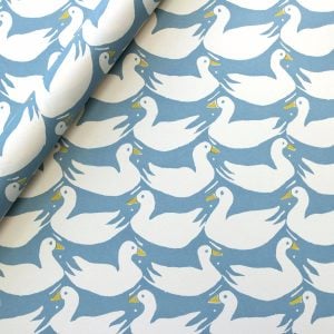 Patterned Paper Ducks and Rabbits