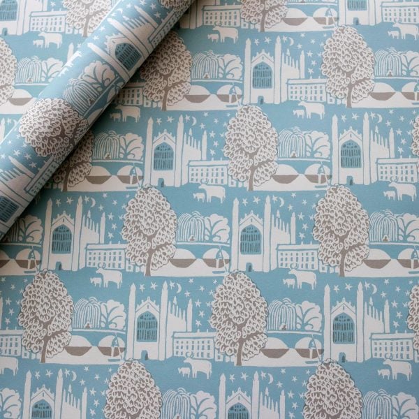 Cambridge Imprint Patterned Paper in Cambridge Summer for Heffers