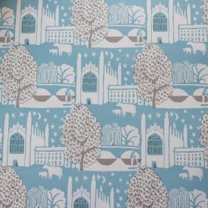 Cambridge Imprint Patterned Paper in Cambridge Summer for Heffers