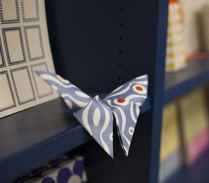 Cambridge Imprint origami butterfly