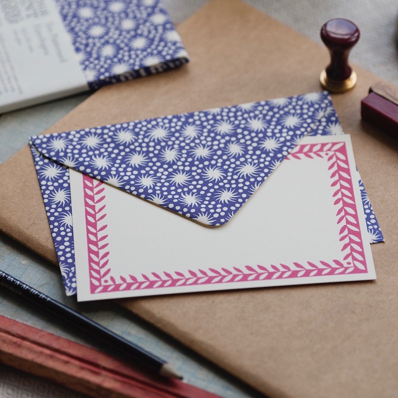 Cambridge Imprint Patterned Cards and Envelopes