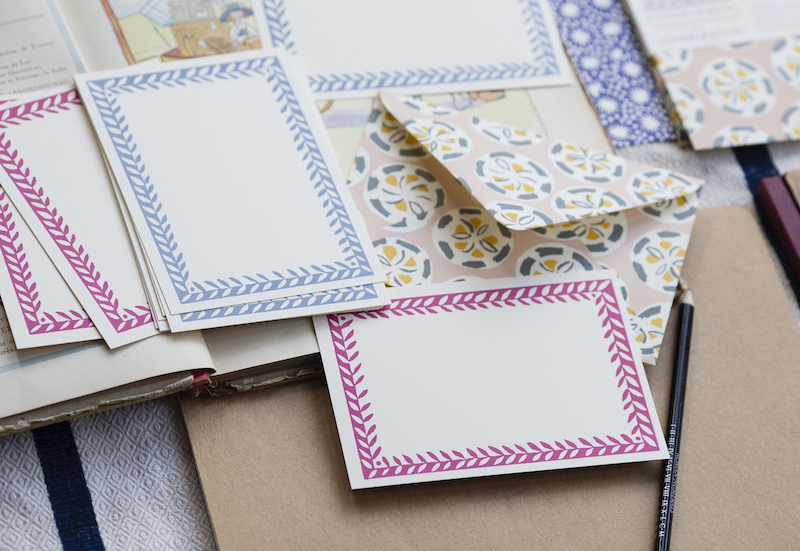 Cambridge Imprint Patterned Cards and Envelopes