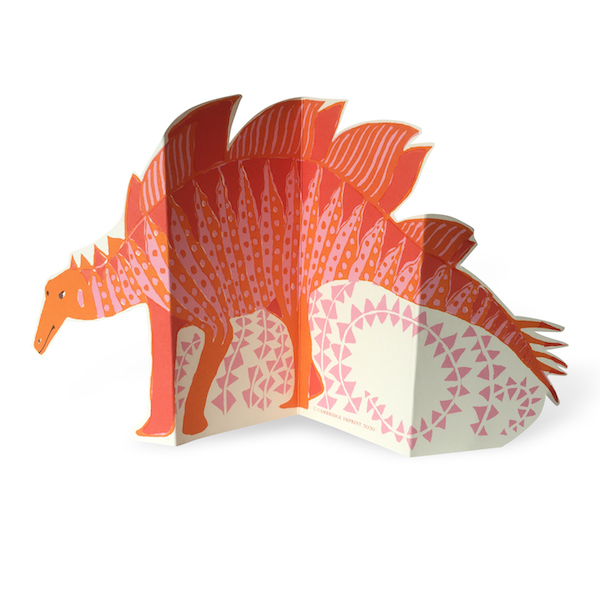 Cambridge Imprint Stegosaurus card