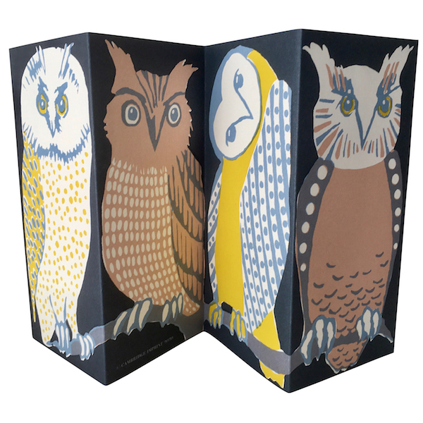 Cambridge Imprint Wise Old Birds card