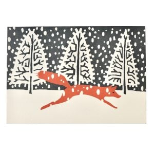 Card Fox in Winter