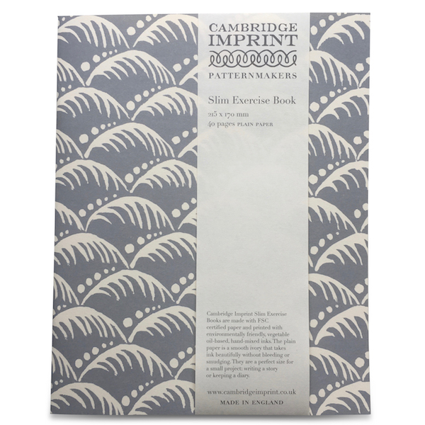 Cambridge Imprint Exercise Book in Wave Storm Grey