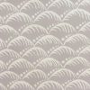 Patterned Wave Paper in Pearl Grey by Cambridge Imprint