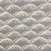 Patterned Wave Paper in Storm Grey by Cambridge Imprint