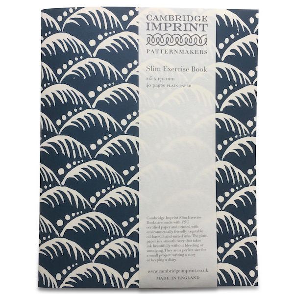 Cambridge Imprint Exercise Book in Wave Indigo