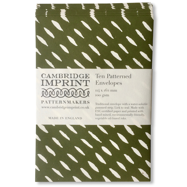 Cambridge Imprint Patterned Envelopes