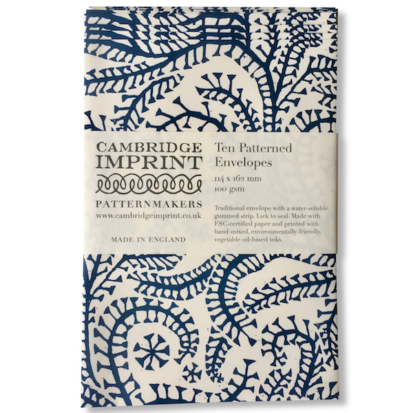 Cambridge Imprint Patterned Envelopes