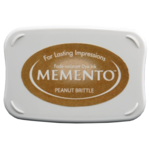 Memento Ink Pad Peanut Brittle