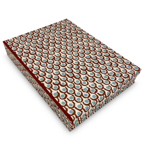 Document Box Patterned A Large Document Box with Lid | Cambridge Imprint
