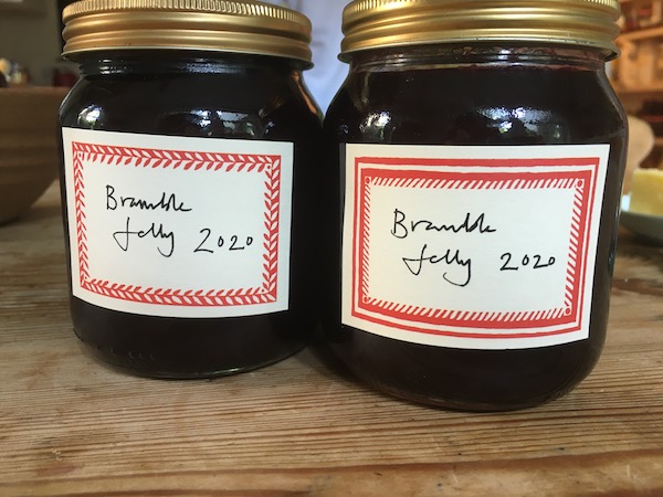 Jars of Bramble Jelly