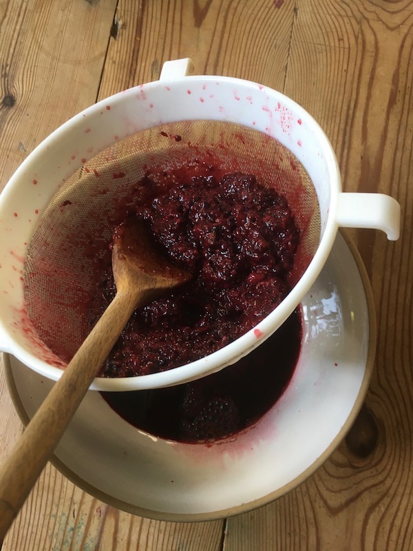 Sieve Your Blackberries