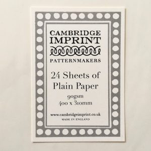 Plain Paper for printing by Cambridge Imprint