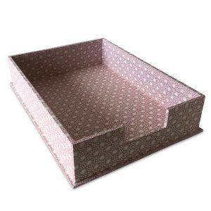 A4 Letter Tray Animalcules Cupboard Pink by Cambridge Imprint