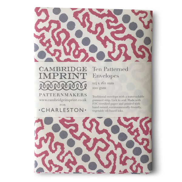 Patterned Envelopes in Charleston-inspired Patterns by Cambridge Imprint