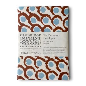 Patterned Envelopes in Charleston-inspired Patterns by Cambridge Imprint