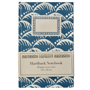 Cambridge Imprint Wave Hardback Notebook