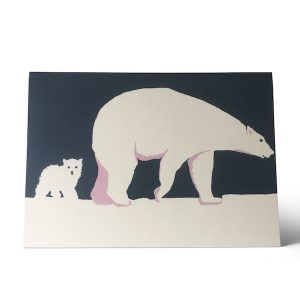 Baby Polar Bear Card by Cambridge Imprint