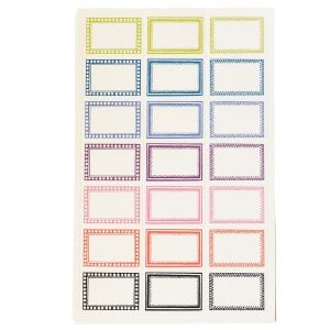42 Medium Self-Adhesive Labels No. 2