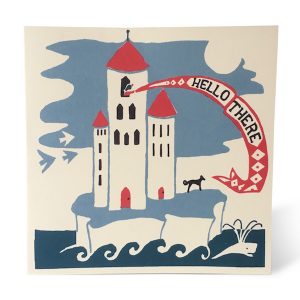 Lonely Tower card by Cambridge Imprint