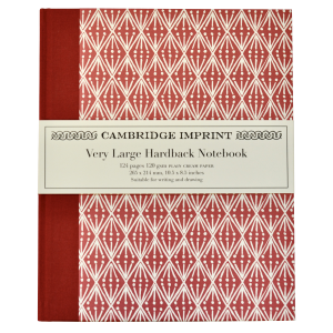Cambridge Imprint Large Hardback Notebook or Sketchbook
