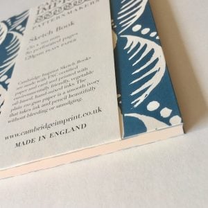 Detail of a Cambridge Imprint Patterned Sketchbook
