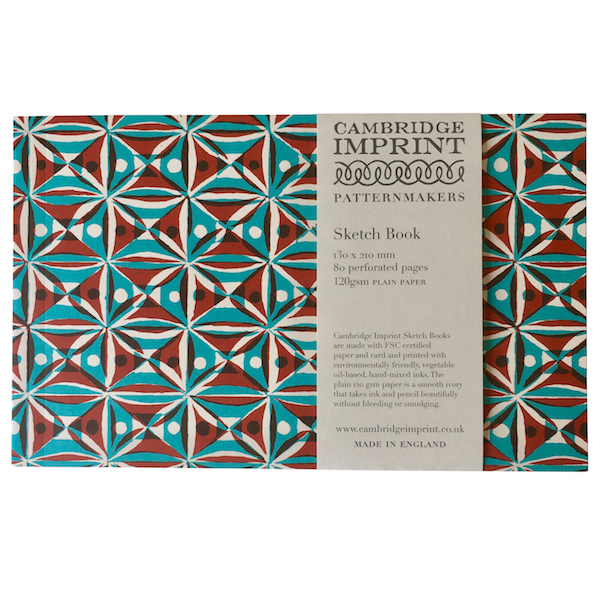 Cambridge Imprint Patterned Sketchbook