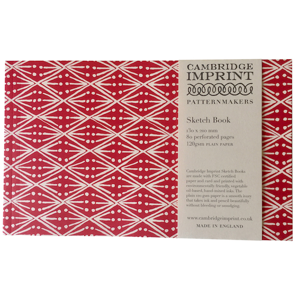 Cambridge Imprint Patterned Sketchbook