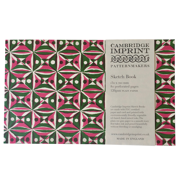 Cambridge Imprint Patterned Sketchbook