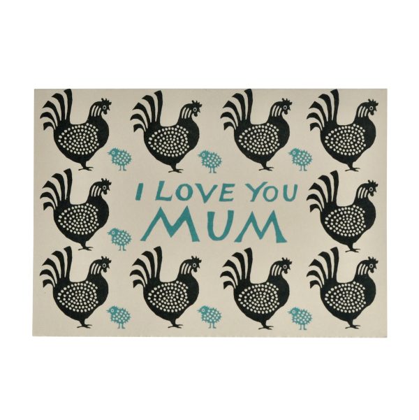 Cambridge Imprint Hen and Chick card