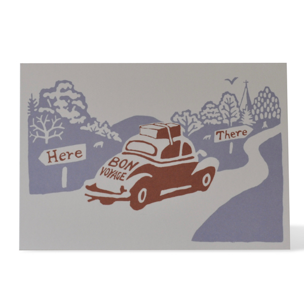 Here and There card by Cambridge Imprint