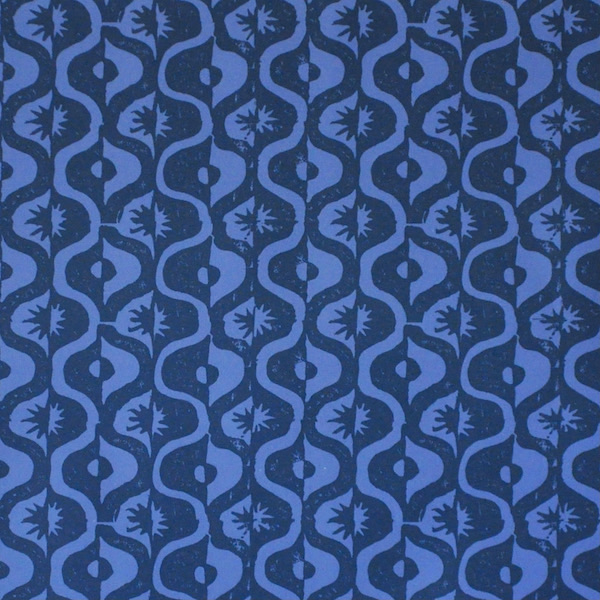 Medallion design by Peggy Angus, published as a patterned paper by Cambridge Imprint