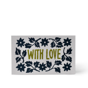 Tiny Leaves and Stars Gift Card by Cambridge Imprint