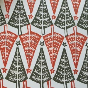 Dancing Trees Patterned Paper by Cambridge Imprint